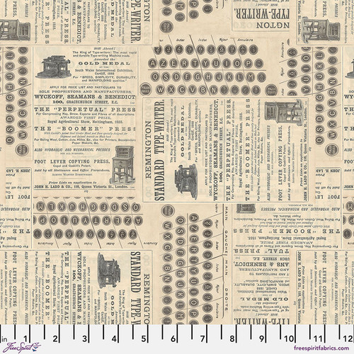 Neutral Palette Typewriter
