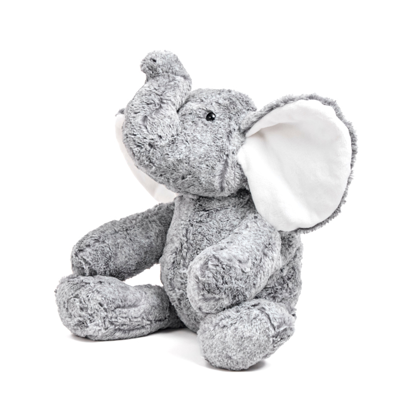 Cuddle Critter Harper Elephant  Fog