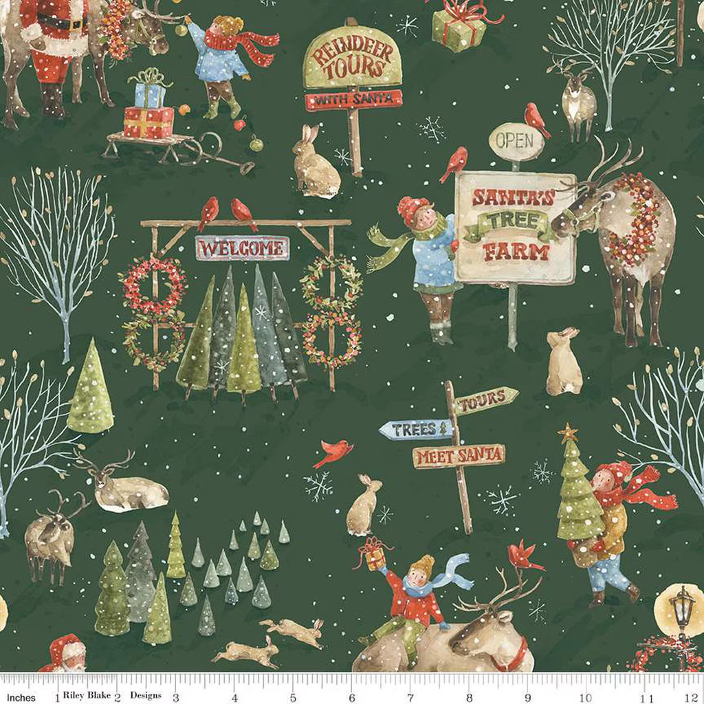 Santa's Tree Farm Main Forest