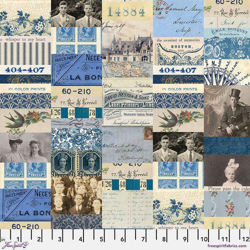 Indigo Palette Collage