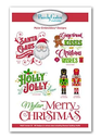 Mylar Merry Christmas Machine Embroidery