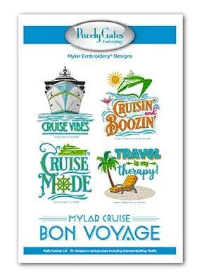 Mylar Cruise Bon Voyage