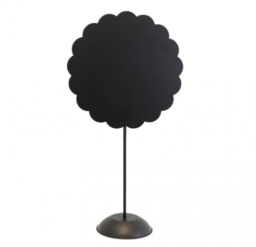 [KK8864-B] Black Round Stand