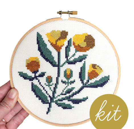 Floweret Cross Stitch Kit
