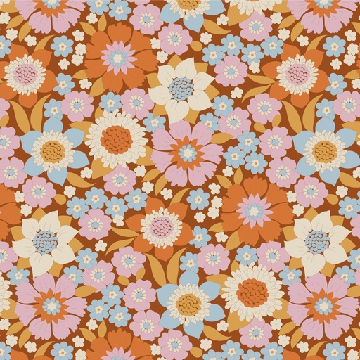 [100604] Tilda Wallflower Lauren Caramel