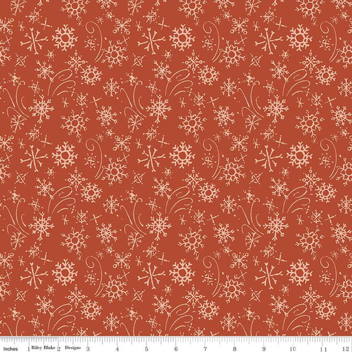 [CD16454RUDOLPH] Santa's Tree Farm Snowflakes Rudolph