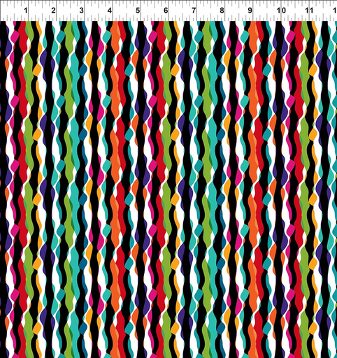 Flock Together Multi Wavy Stripe