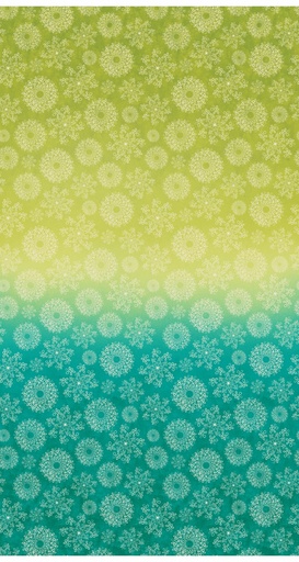 Wishflower Ombre Lime/Teal 16692 44