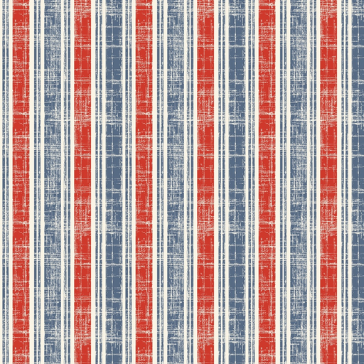 [W140-010-035] Stripes and Stars Multi Stripe