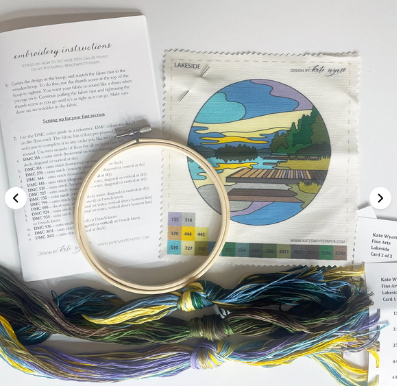Lakeside Embroidery Kit