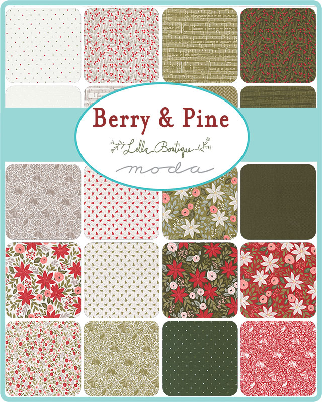 Berry and Pine Charm Pack