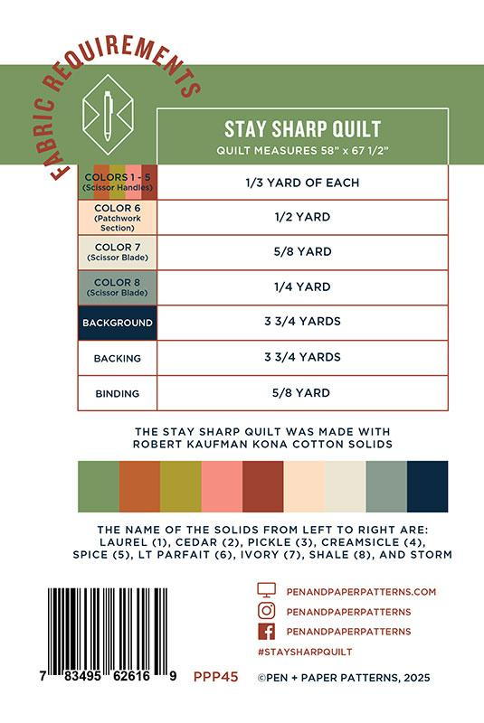 Stay Sharp Pattern