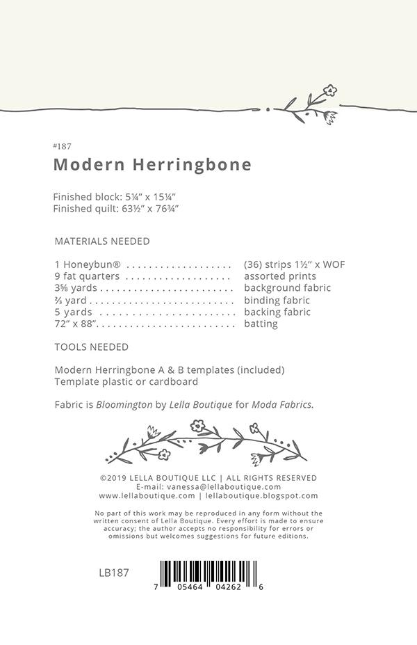 Modern Herringbone Pattern