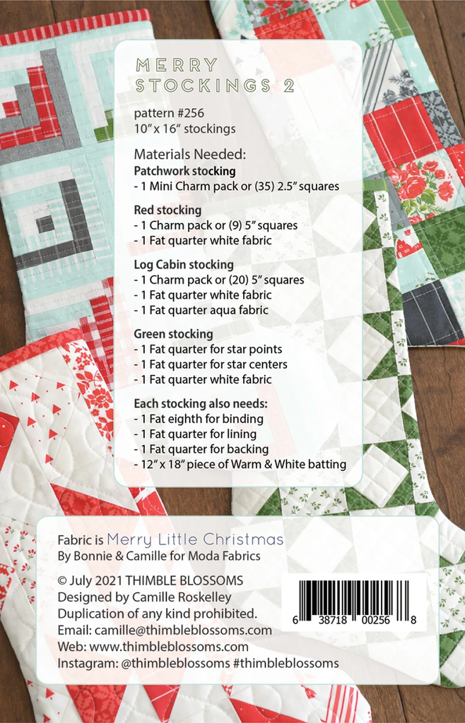 Merry Stockings Pattern