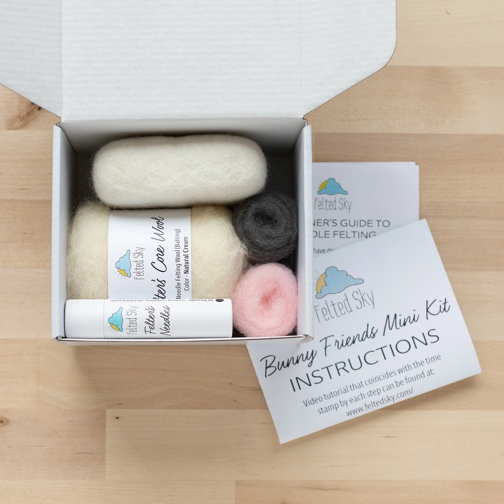 Autumn Squirrel Needle Felting Kit