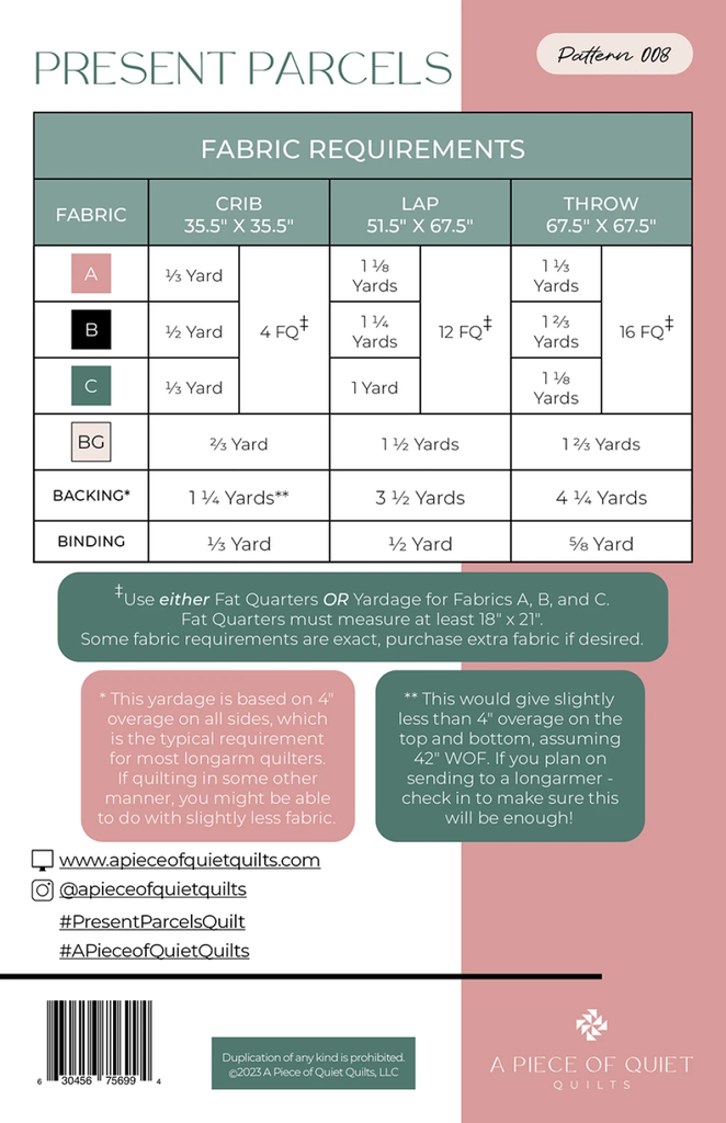 Present Parcels Pattern