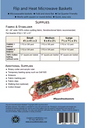 Flip & Heat Microwave Basket Pattern