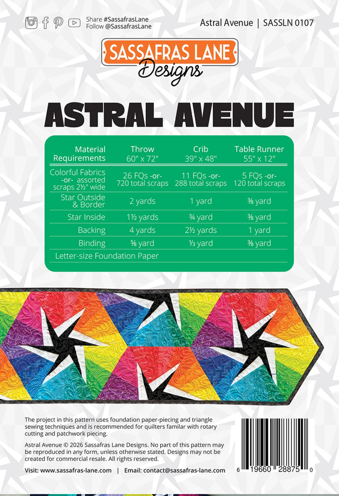 Astral Avenue Pattern