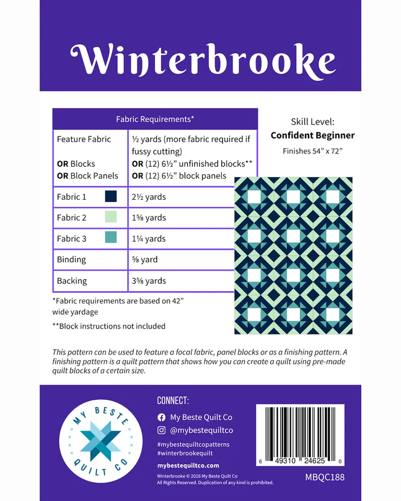 Winterbrooke Pattern