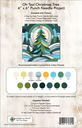 Oh Teal Christmas Tree Punch Needle