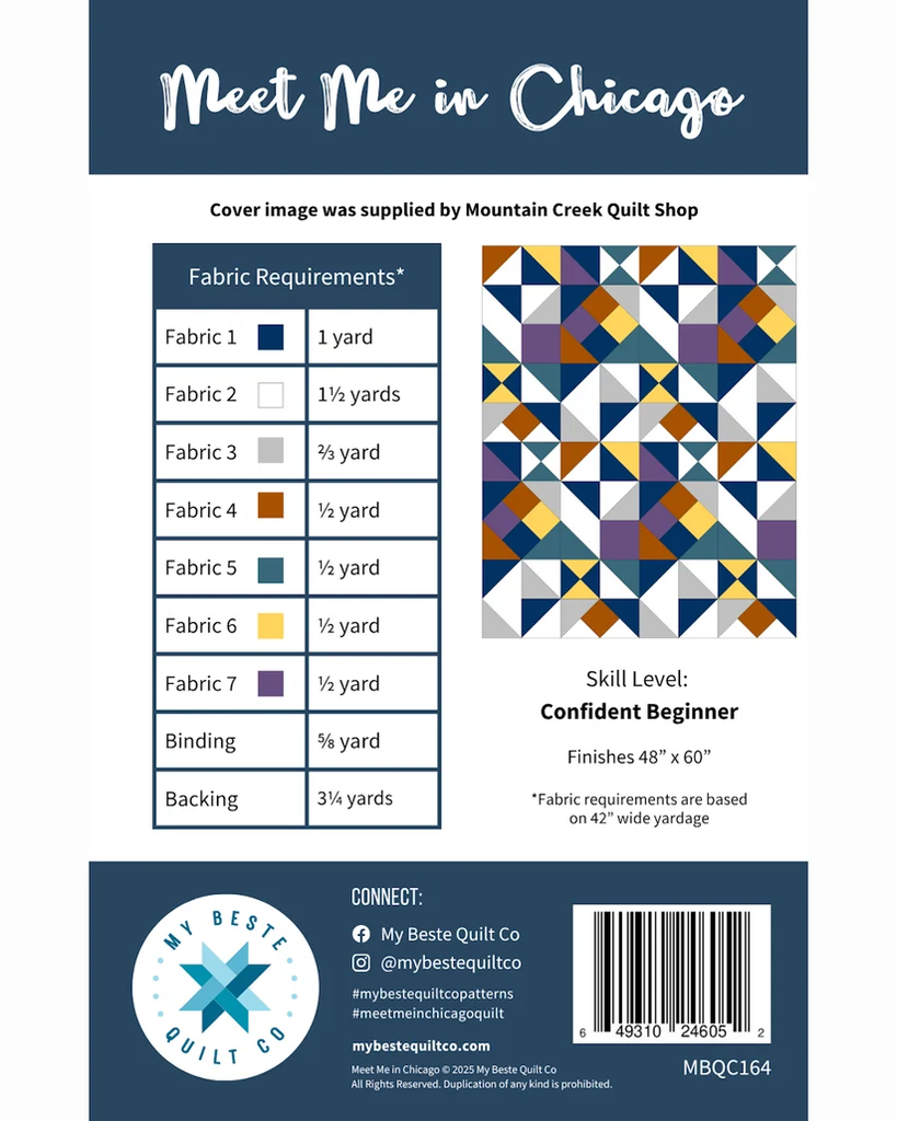 Meet Me In Chicago Pattern