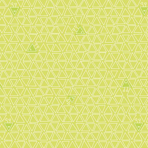 Robo Boogie Triangles Light Lime
