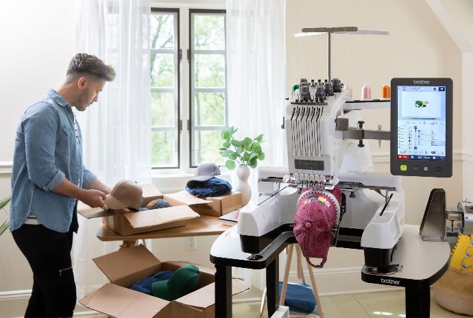 Brother Entrepreneur PR680W 6-Needle Embroidery Machine