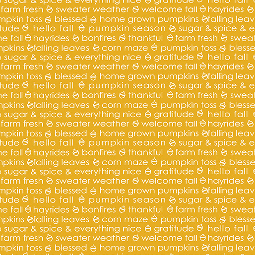 Hello Pumpkin Autumn Sentiment Gold