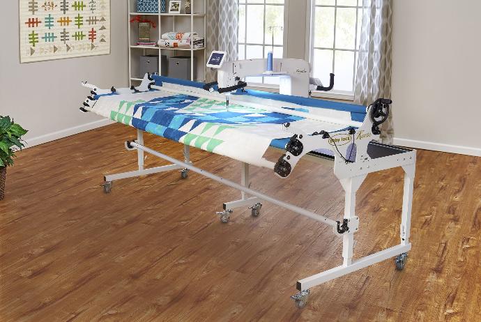 Baby Lock Regalia Longarm Machine and Maestro Frame