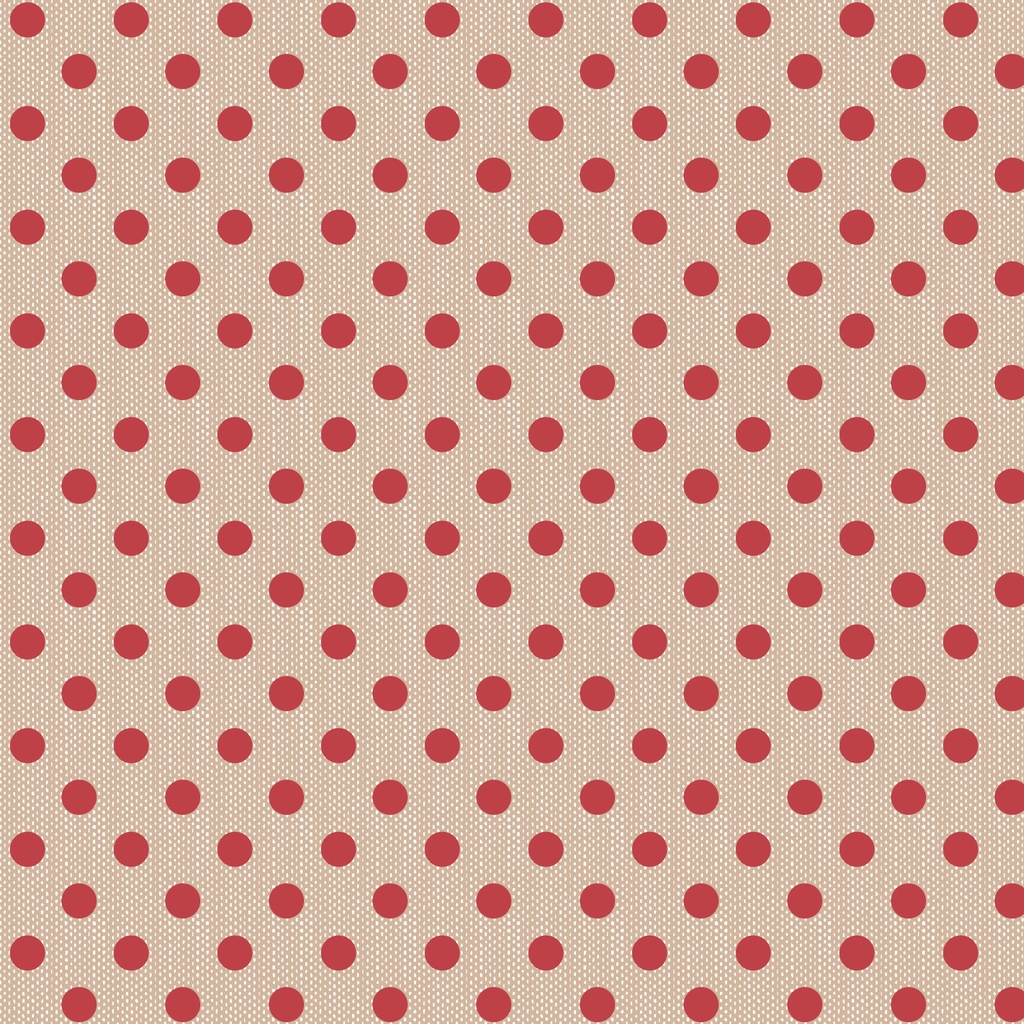 Tilda Creating Memories Polkadot Red 160085