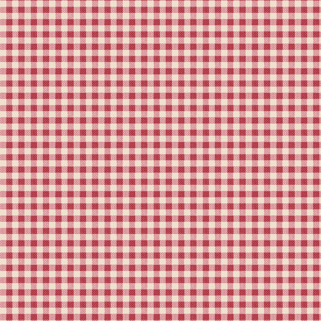 Tilda Creating Memories Gingham Red 160087