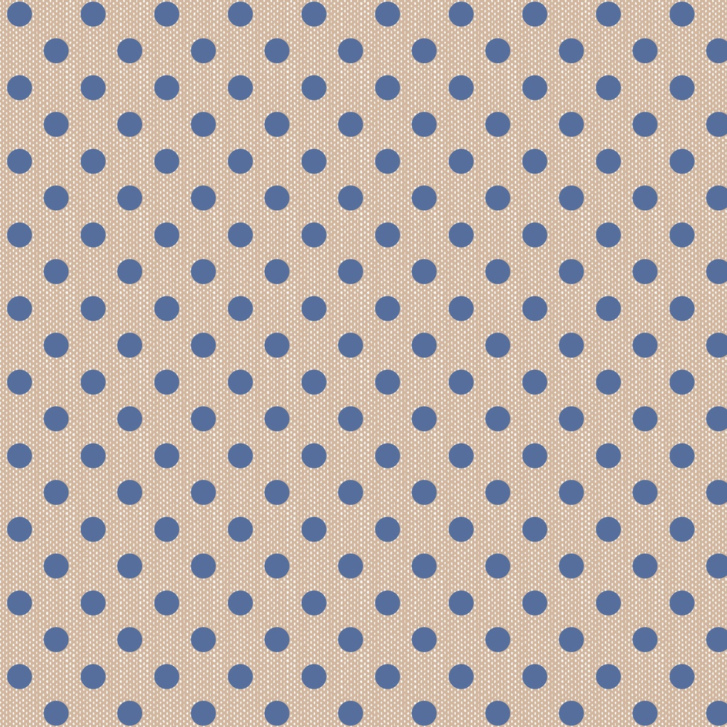 Tilda Creating Memories Polkadot Blue 160071