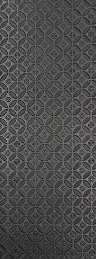 Faux Leather Black Spheres