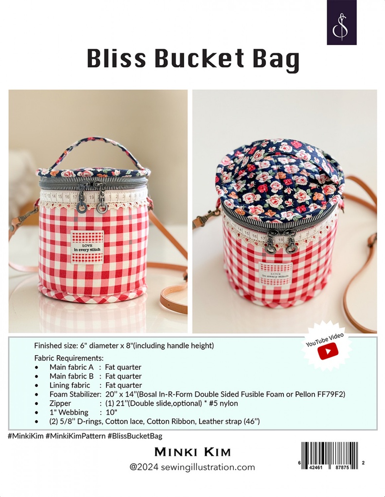 Bliss Bucket Tote Pattern