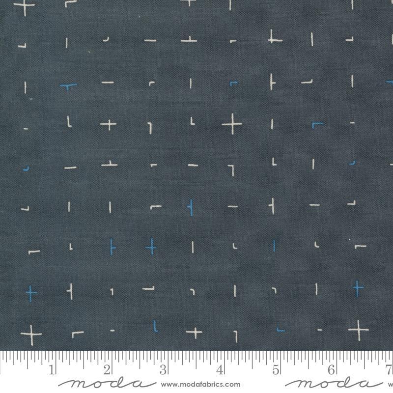 Bluish Handquilted Charcoal 1826 17