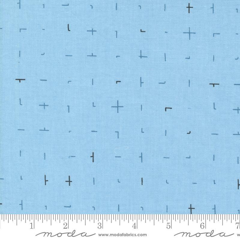 Bluish Handquilted Fresh Air 1826 13