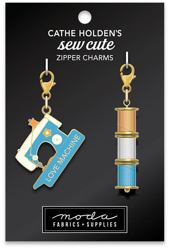 Machine and Thread Zipper Pull