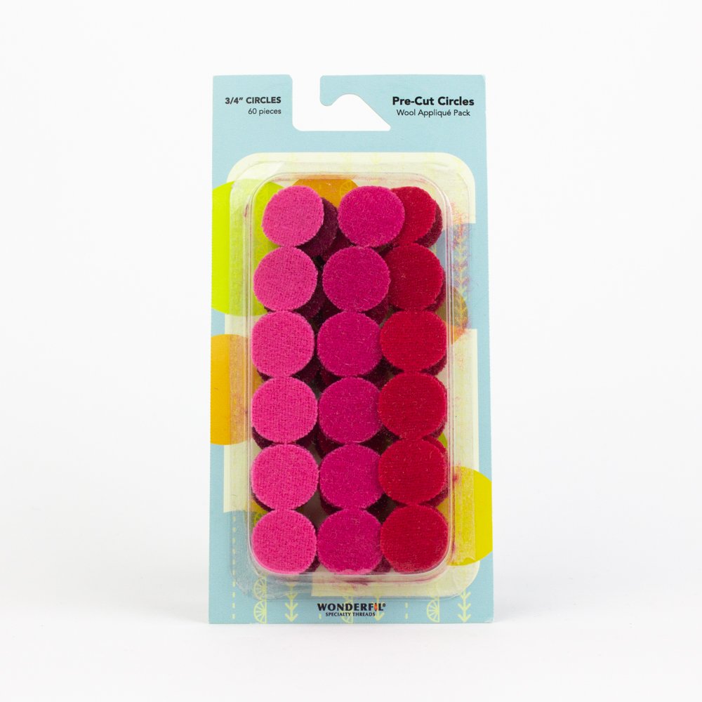 3/4" Wool Circles