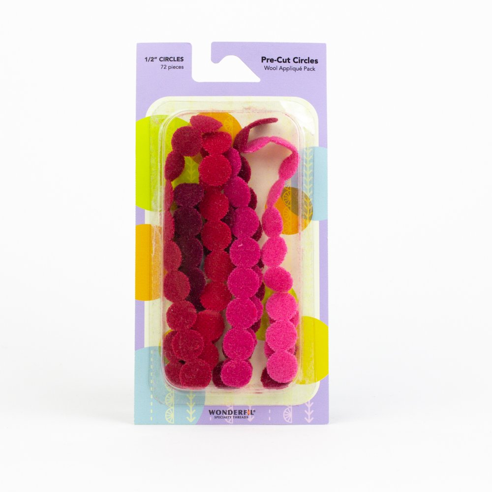 1/2" Wool Circles