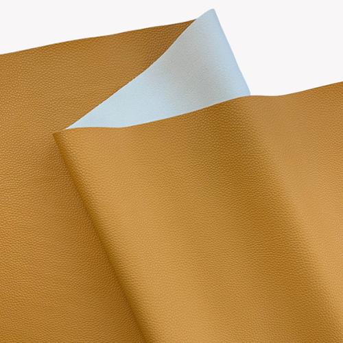 Faux Leather Moonglow Mustard