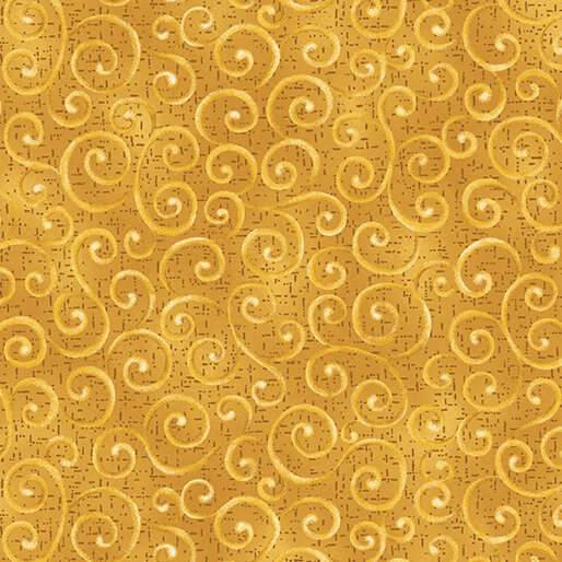 Autumn Breeze Swirling Winds Gold
