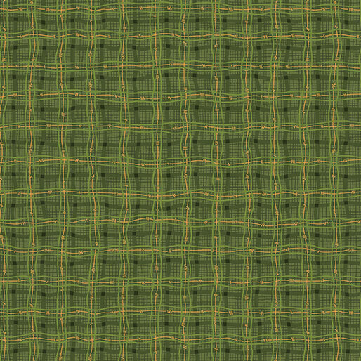Autumn Breeze Rambling Plaid Green