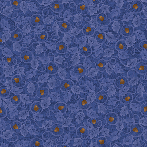 Autumn Breeze Acorn Twirl Blue