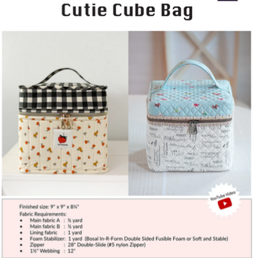 Cutie Cube Bag Pattern