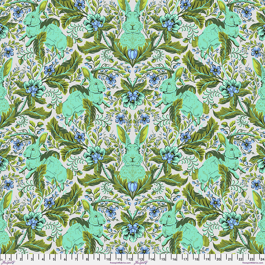 Tula Pink Full Moon Forest II Hoppy Go Lucky Starlight
