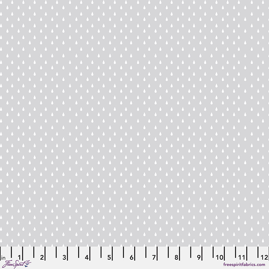 Tula Pink True Colors Ghost Droplettes Whisper