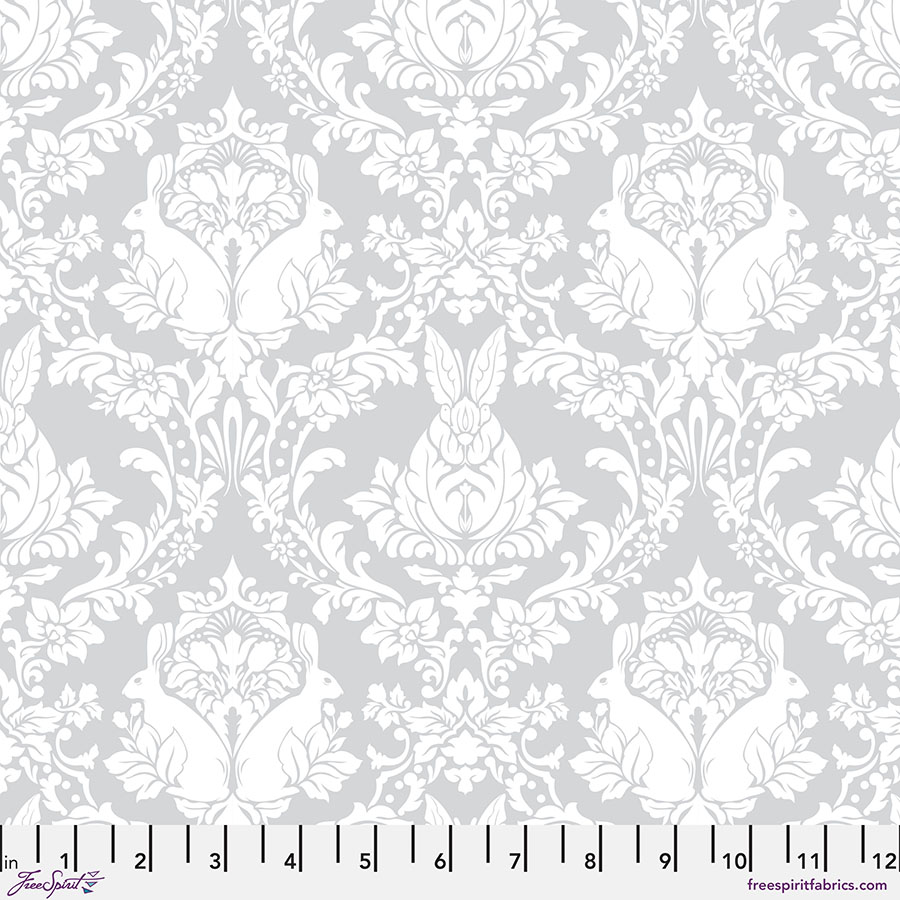 Tula Pink True Colors Ghost Bunny Whisper
