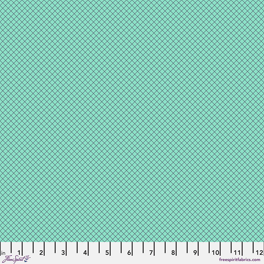 Tula Pink True Colors On the Grid Raindrop