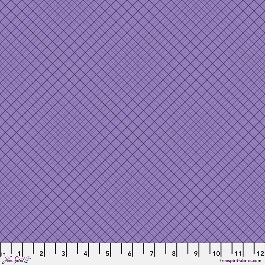 Tula Pink True Colors On the Grid Mysterious