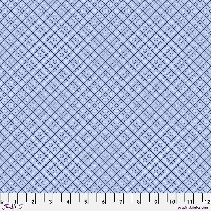 Tula Pink True Colors On the Grid Shoreline